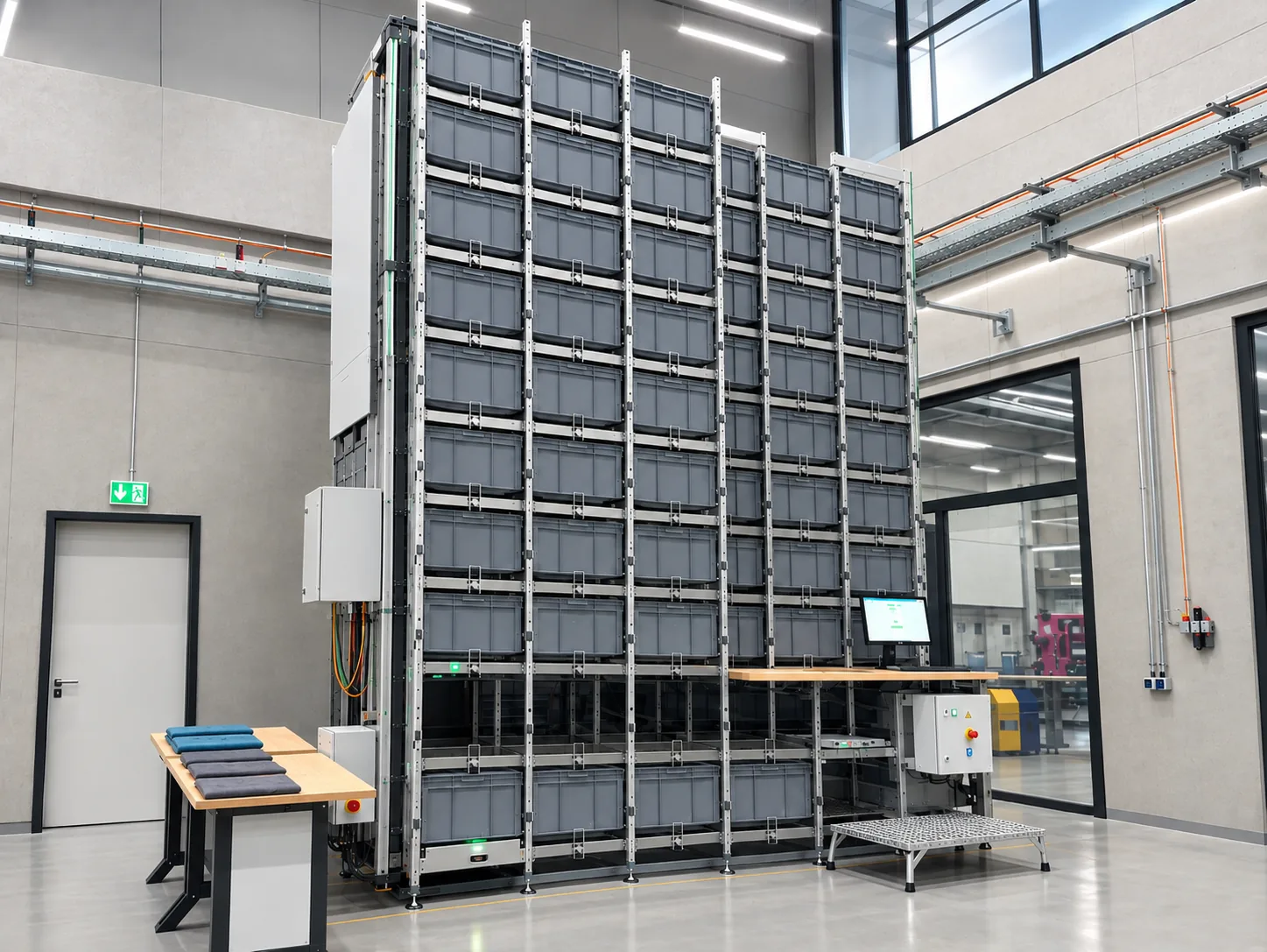 Universität Paderborn Lager mit Cellgo System
